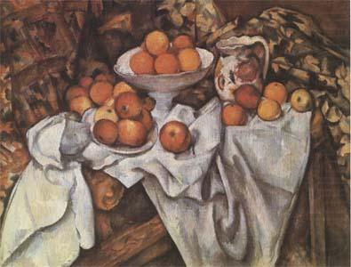 Paul Cezanne Still Life with Apples and Oranges (mk09)